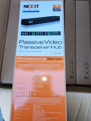 Nexxt Solutions HD Passive Video Tranceiver Hub Pro Series 16 Channel  - Image 1 of 4