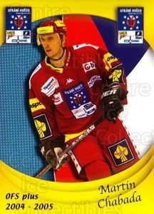 2004-05 Czech OFS Czech/Slovak AS Game #7 Martin Chabada