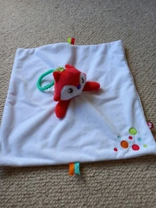 Fisher Price Woodland Fox Comforter Blanket Baby Soft Toy - Picture 1 of 6