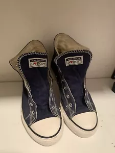 Jenn Ardor Sport Womens Sneakers Size 9 Blue Canvas High Top Shoes No Laces - Picture 1 of 11