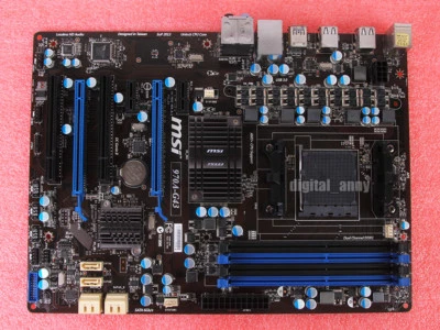 MSI 970A-G43 MS-7693 Motherboard AMD 970 Socket AM3 AM3+ DDR3 - Image 1 of 4