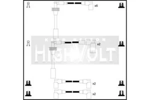 JUEGO DE CABLES DE ENCENDIDO PARA PORSCHE 928 5.4 1991-1995 OEF475-2 - Imagen 1 de 1