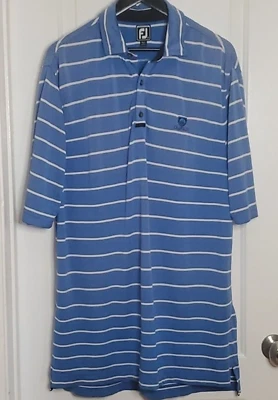 Polo de golf FOOTJOY FJ para hombre talla XL manga corta 1732 bordado Old Field Foto 1 de 4