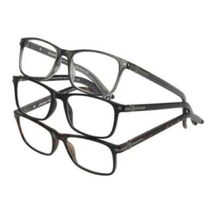 Design Optics By Foster Grant Full Frame Classic Reading Glasses 3 ct +1.25 - Picture 1 of 4