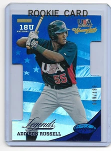 Addison Russell 2013 Panini Certified Legends BLUE Parallel Rookie Card #20   - Picture 1 of 1