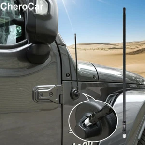 Repuesto de antena rechoncha FM/AM Reflex de 13 pulgadas para Jeep Wrangler JK JL JT - Imagen 1 de 10