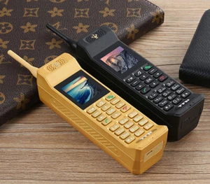 Retro Brick Unlock Quad Band Classic Vintage outdoor Dual SIM mobile cell Phone - Picture 1 of 11