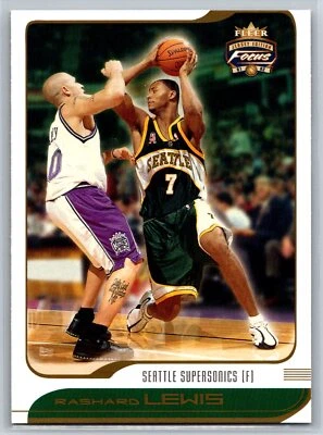 2001-02 Fleer Focus Rashard Lewis Seattle SuperSonics #71 - Image 1 of 2