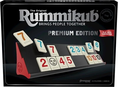 Elegant Rummikub Premium Edition: Complete Set with Engraved Tiles & Racks - Image 1 of 4