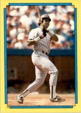 1988 Topps Stickers Super Star Backs #115 Gary Carter / Tony Gwynn