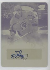 2016 Leaf Genesis New Dawn Printing Plate Yellow 1/1 Gabriel Sylvestre Auto 1h5