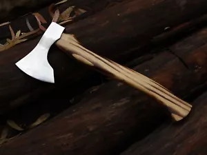 EDC Viking axe Hand made carbon steel Blade Camping axe Tomahawk Axe W/L/Sheath - Picture 1 of 22