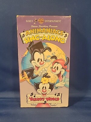 Animaniacs Sing-A-Long Yakko's World VHS 1994 - Image 1 of 4