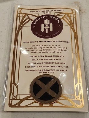 2023 SDCC Exclusive Disney D23 Marvel X-Men Hellfire Gala Party LE Pin - Image 1 of 4