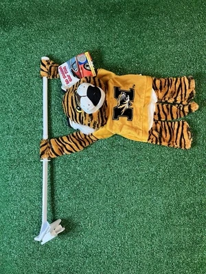 NEW Missou Tiger PLUSH 3D MASCOT TWO SIDED CAR FLAG - Image 1 of 4