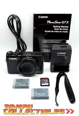 MINT CANON PowerShot G7X G7 X Mark I + 2 Batteries & Accessories - Ships from US - Image 1 of 4