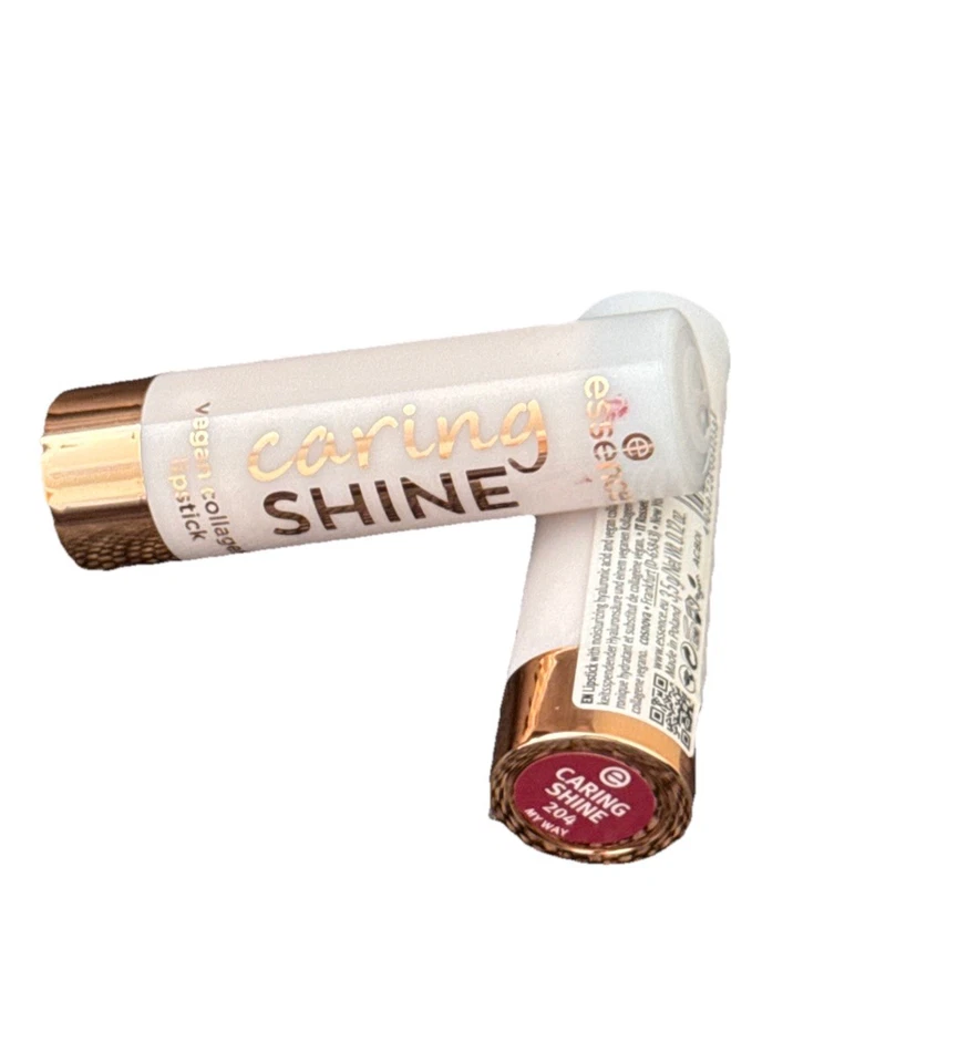 Essence CARING SHINE   Lippenstift 204 MY WAY x2 - Bild 1 von 1