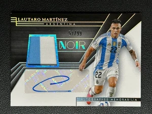 2024-25 Panini Noir Soccer Color Lautaro Martinez Auto Patch 51/99 Argentina#Z - Picture 1 of 2