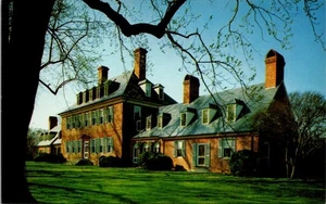 Carter's Grove Plantage Williamsburg, Virginia VA Postkarte - Bild 1 von 2