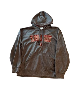 Florida State Seminoles Hoodie rot Grafikdruck Langarmshirt Herren L grau - Bild 1 von 8
