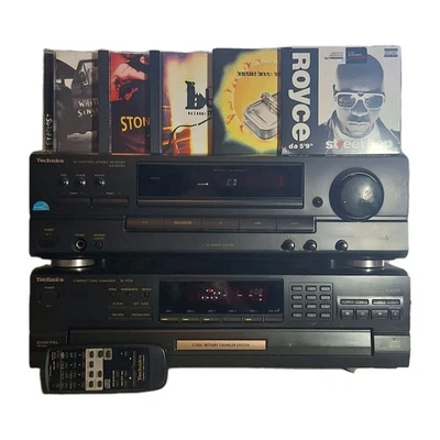Technics Bundle Control SA-EX140 & SL-PD8 , RAK-SL948WK Remote Included  - Image 1 of 4