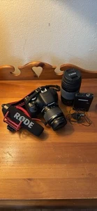 Canon DSLR Creator Kit – 2 Lenses + Mics + Camera Backpack - Picture 1 of 3