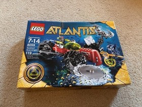 Lego 8059 Atlantis Seabed Scavenger Set Action Torpedos Minifig Sealed