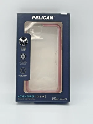 Capa Pelican Adventurer Series para iPhone 6/6s/7 - Ouro Claro/Rosa - Nova - Imagem 1 de 4
