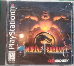 playstation mortalcombat 4 disc and game book only - Picture 1 of 3
