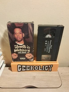 Streets is Watching VHS (1998 Polygram Video) Jay Z - Rare - Picture 1 of 4