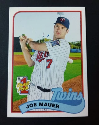 JOE MAUER MINNESOTA TWINS 2020 TOPPS THROWBACK THURSDAY TBT #135 EXCLUSIVE - Image 1 of 4