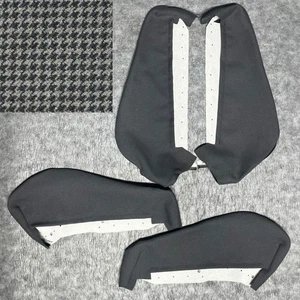 BMW E30 Houndstooth Wangenbezüge Fabric Sportsitze Cabriolet Soda 2 4-Türer 325i - Picture 1 of 8