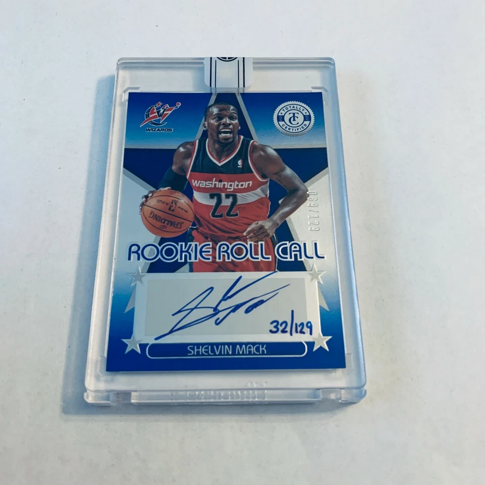 F79053 2012-13 Totally Certified Rookie Roll Call Auto Shelvin Mack /129 REPLAY - Image 1 of 1