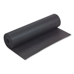 Pacon Spectra ArtKraft Duo-Finish Paper, 48lb, 36" x 1000ft, Black - Picture 1 of 2