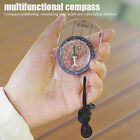 Multifunctional Transparent Compass Portable Equipment Guiding Survival Too Rlau