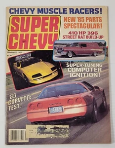 PV) Super Chevy Magazine February 1985 Volume 14, Issue 2 Camaro Corvette - Photo 1/16