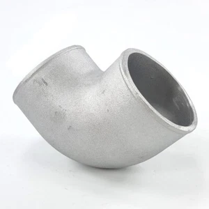 Tubo de codo de aluminio fundido de 2 pulgadas 90 grados turbo intercooler curva apretada 51 mm OD - Imagen 1 de 4