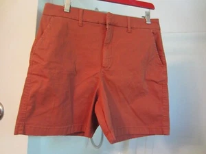 NWOT women's casual shorts Anne Klein Jeans Size 10 wine color - Picture 1 of 12