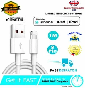 iPhone Ladegerät USB Daten Kabel für Apple 13 12 11 X XR XS XS 6 5 7 8 PRO MAX - Bild 1 von 3