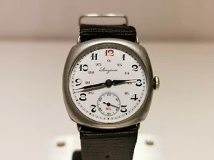 "RELOJ ANTIGUO TRENCH PRIMERA GUERRA MUNDIAL MILITAR RARO COLECCIONABLE SUIZO 32MM PARA HOMBRE ""LONGINES" - Imagen 1 de 12