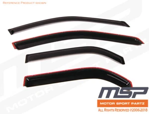 4pcs Visor Rain Guards GMC C2500 K2500 Suburban 1979 1980 1981 1982-1986 - Picture 1 of 7
