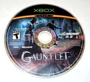 DISC ONLY- GAUNTLET: SEVEN SORROWS MICROSOFT ORIGINAL XBOX GAME - Picture 1 of 1