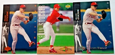 Kevin Stocker Electric Diamond 1994 Upper Deck y debut de diamante 1993 Upper Deck Foto 1 de 4