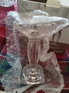 2 rari portacandele e candele serenata Shannon Crystal Designs of Ireland - Foto 1 di 12
