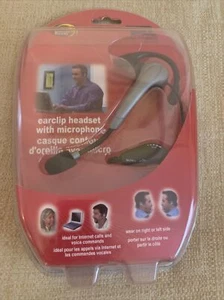 Cyber Accoustics Ear Clip Headset With Microphone  dnct4 Ac-740 - Picture 1 of 11