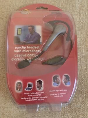Cyber Accoustics Ear Clip Headset With Microphone  ￼dnct4 Ac-740 - Image 1 of 4