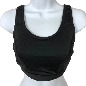 Danskin Now Women’s Bra Size Large Black Back Close Adjustable Straps - Picture 1 of 10
