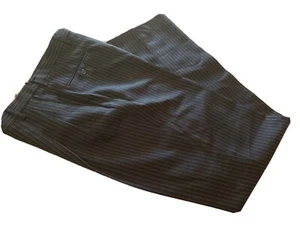 VTG WOOL STRIPED THUNDER/LIGHTING FROCK CUTAWAY TROUSERS PANTS SASS OLD WEST 32" - Picture 1 of 5