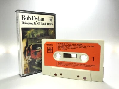 Bob Dylan BRINGING IT ALL BACK HOME Cassette **UK 1ST ISSUE** ORANGE LABELS 1965 - Image 1 of 4