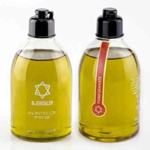 Aceite sagrado ungido de granada 250 ml. / 8,45 Fl Oz de Jerusalén Holyland - Imagen 1 de 4